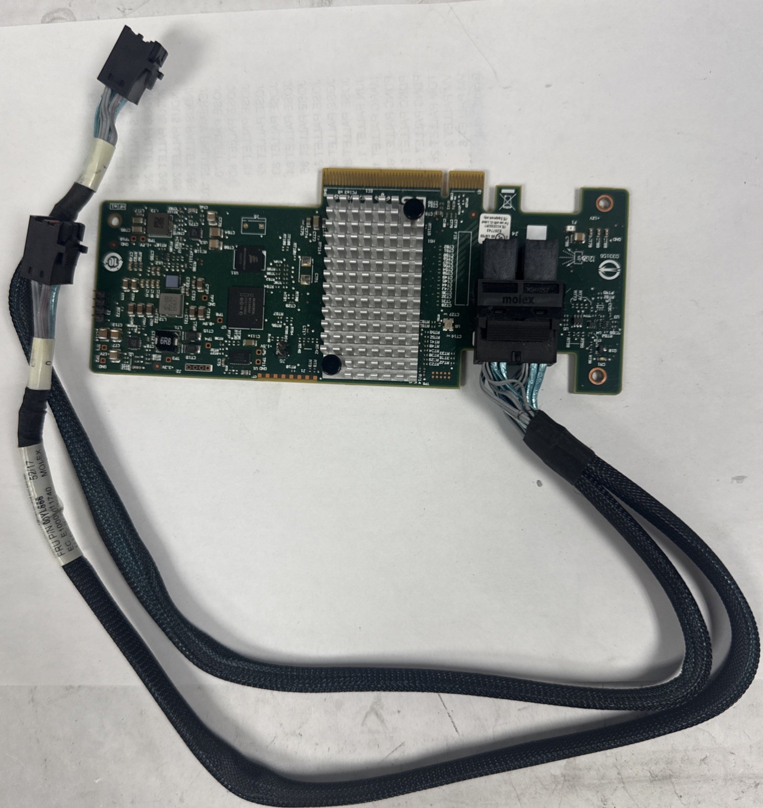 IBM 47C8676 LSI SAS 9302-8i 12Gb/s 8-Port Host Bus Adapter H3-25480-04D w/Cables