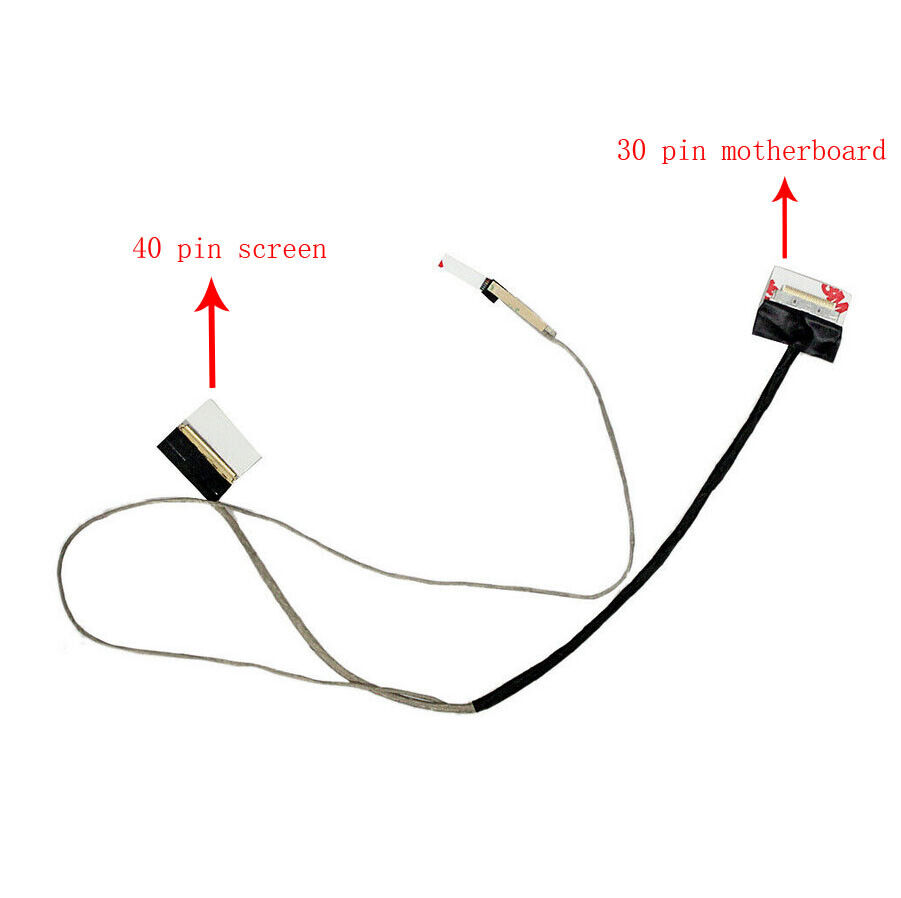 For HP 15-BS013DX 15-BS060WM 15-BS075NR 15-BS085NR Touch 40pin LCD Video Cable