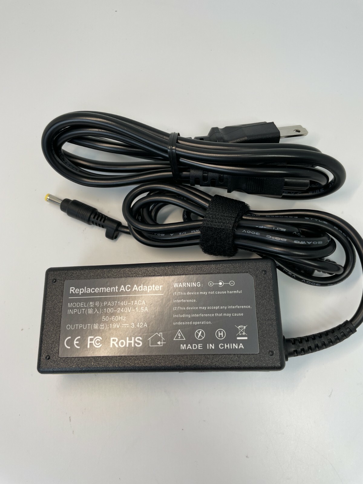DENAQ AC Power Adapter Charger for Select Acer Aspire Travelmate Laptops