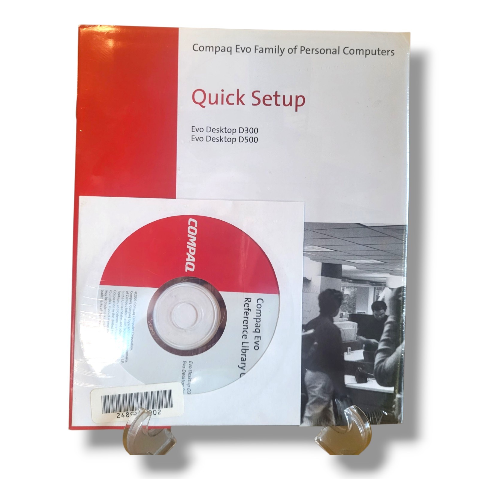 Factory Sealed Compaq Evo D300 D500 Quick Setup Reference Library CD NOS