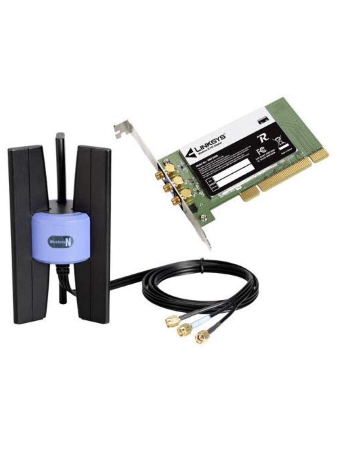 Cisco Linksys Wireless-N WMP300N-CA Wireless PCI Adapter for Wi-Fi Networking