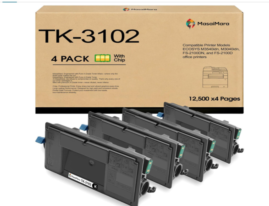 Compatible TK-3192 Toner Cartridge For Kyocera ECOSYS M3655idn M3660idn P3060dn