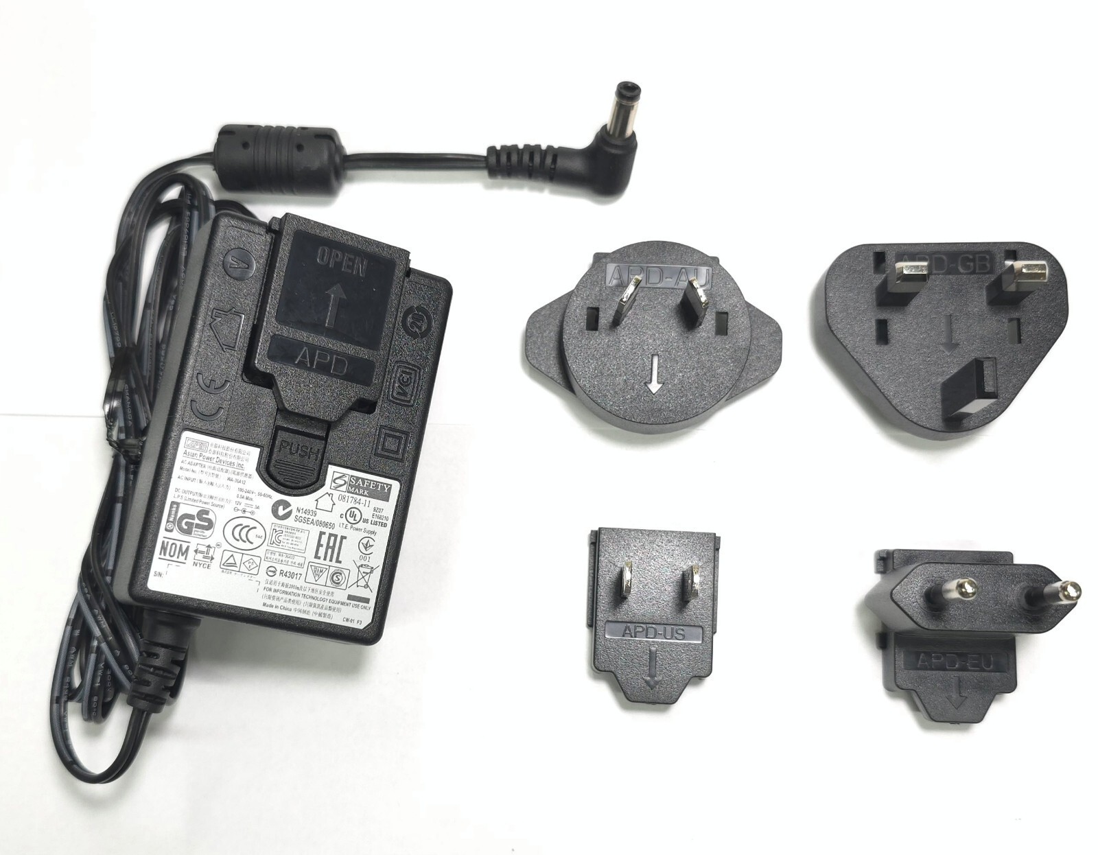 Original APD 12V AC Adapter For Seagate FireCuda Gaming Hub STKK8000400 8TB