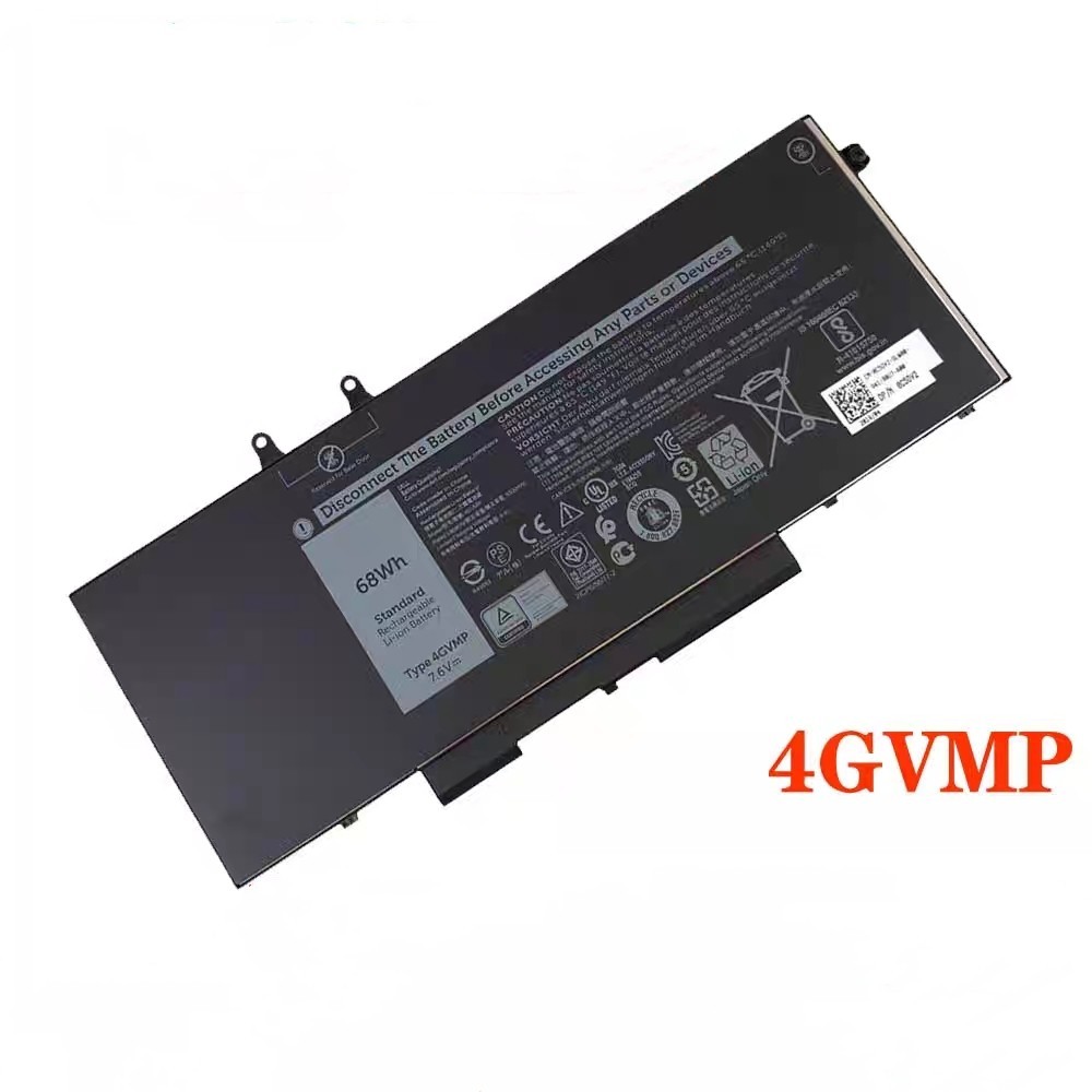 Genuine OEM 4GVMP Battery For Dell Latitude 5400 5500 Precision 3540 3550 68WH