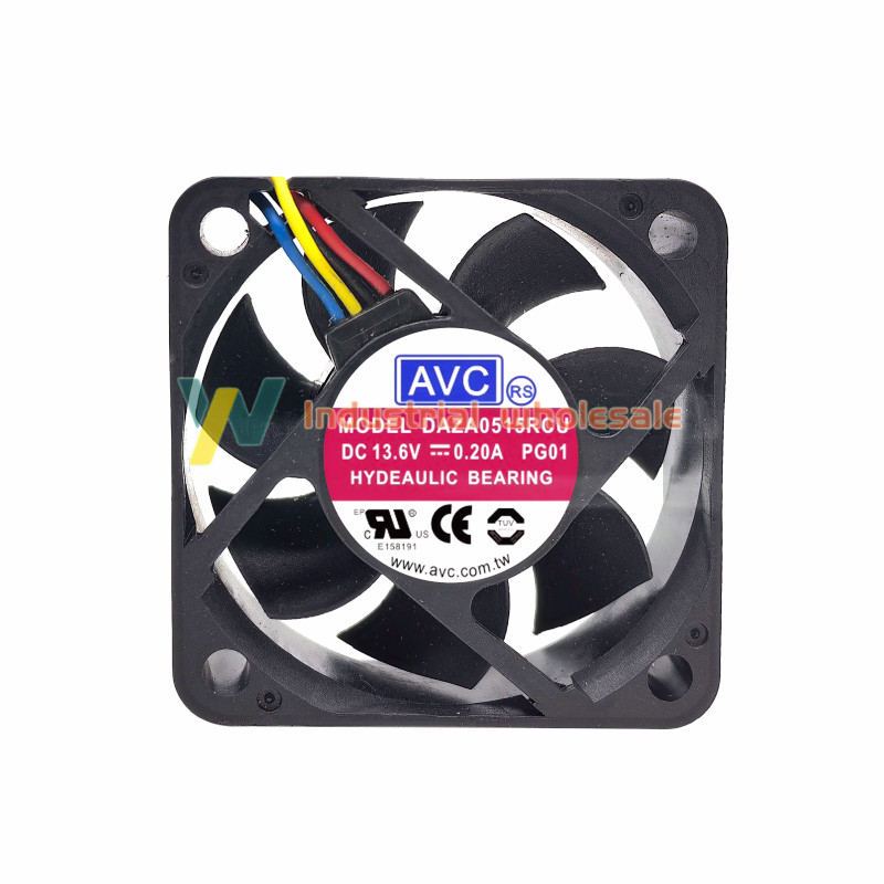 1PC new AVC DAZA0515RCU 13.6V 0.20A 4-wire plug 5015 waterproof cooling fan