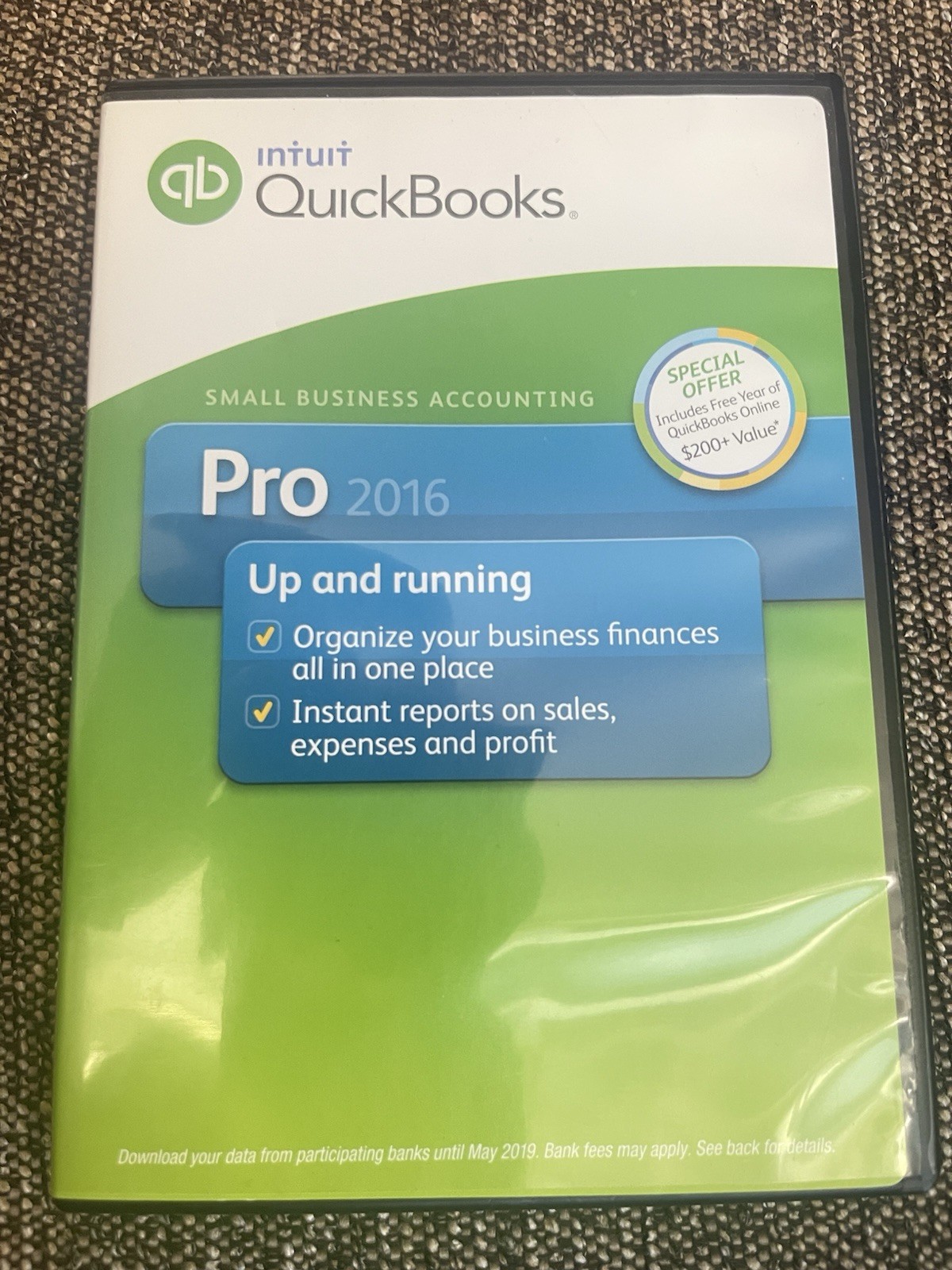 Intuit QuickBooks Pro Desktop 2016 For Windows