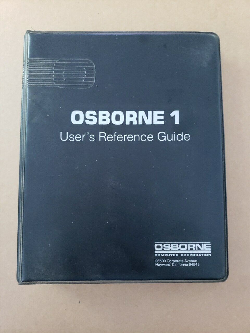 Rare 1981 Osborne 1 Computer User Reference Guide In Original Binder