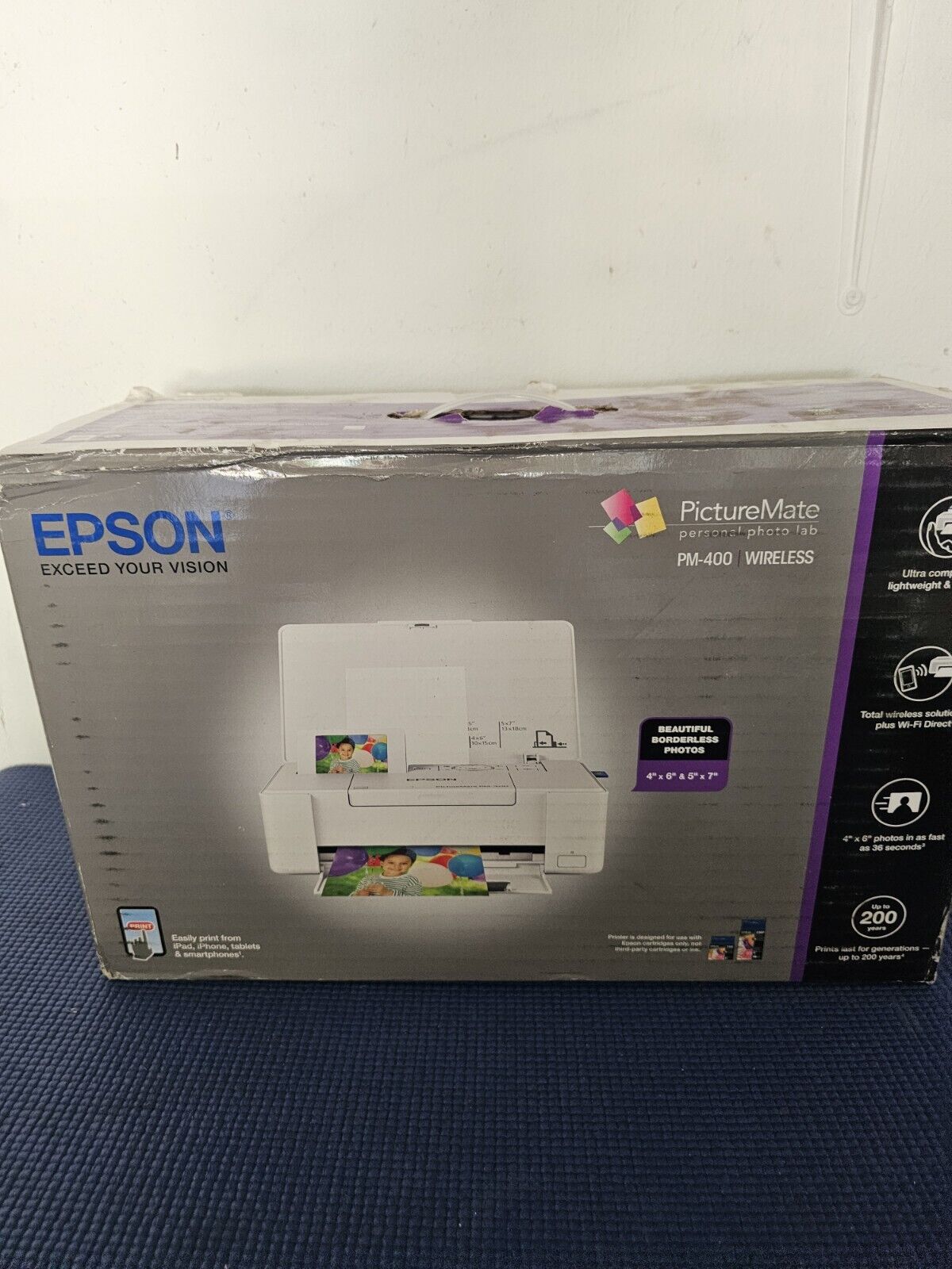 Epson PictureMate PM-400 Photo Printer Excellent