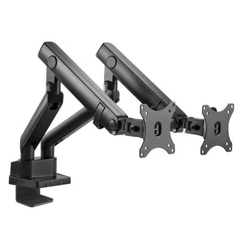Amer Mounts HYDRA2B Dual Monitor VESA Mount w Dual Articulating Arms for 32: