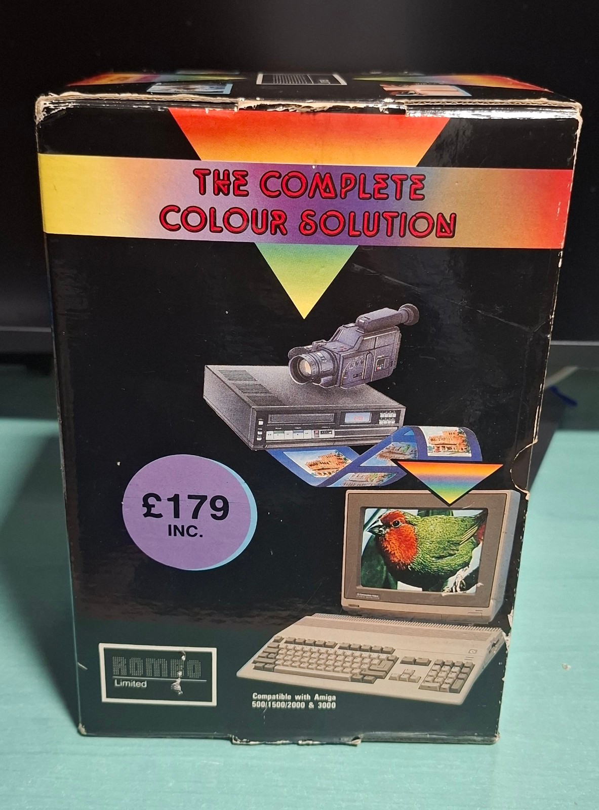Digitizer Commodore Amiga Video Colour Splitter VIDI-RGB Complete Solution Rombo
