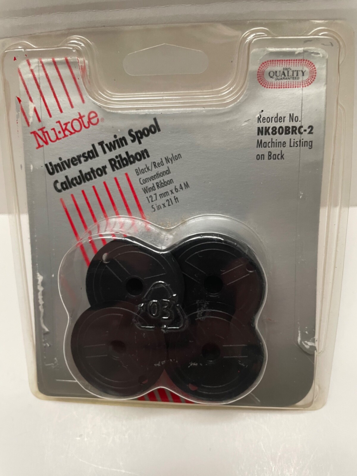 Nu-kote Universal Twin Spool Calculator Ribbon CP Series Canon Texas Instruments
