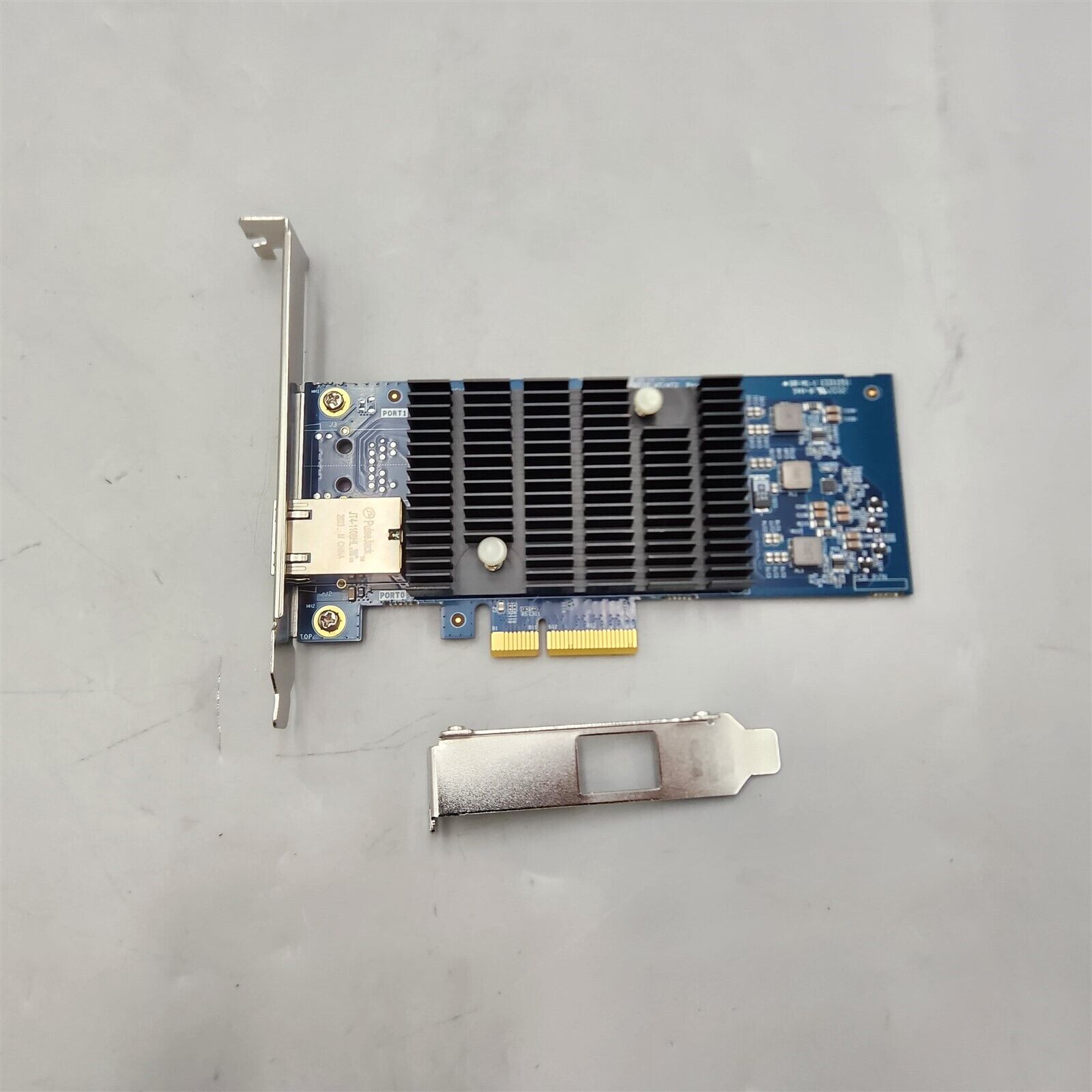 10Gb PCI-E NIC Network Card Single Copper RJ45 Port w/ Intel X550-AT2 Controller