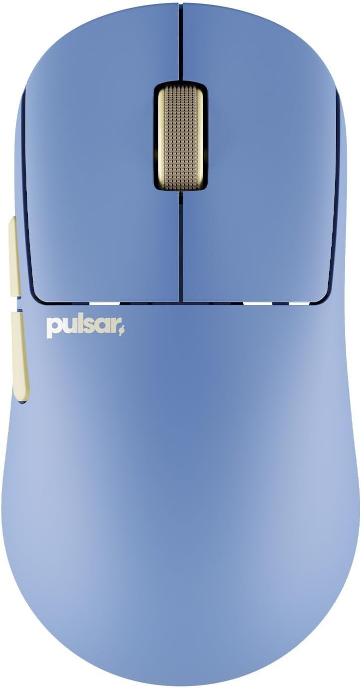 Pulsar Gaming Gears X2N Crazylight Wireless Gaming Mouse, Medium, Ocean Ultra Li