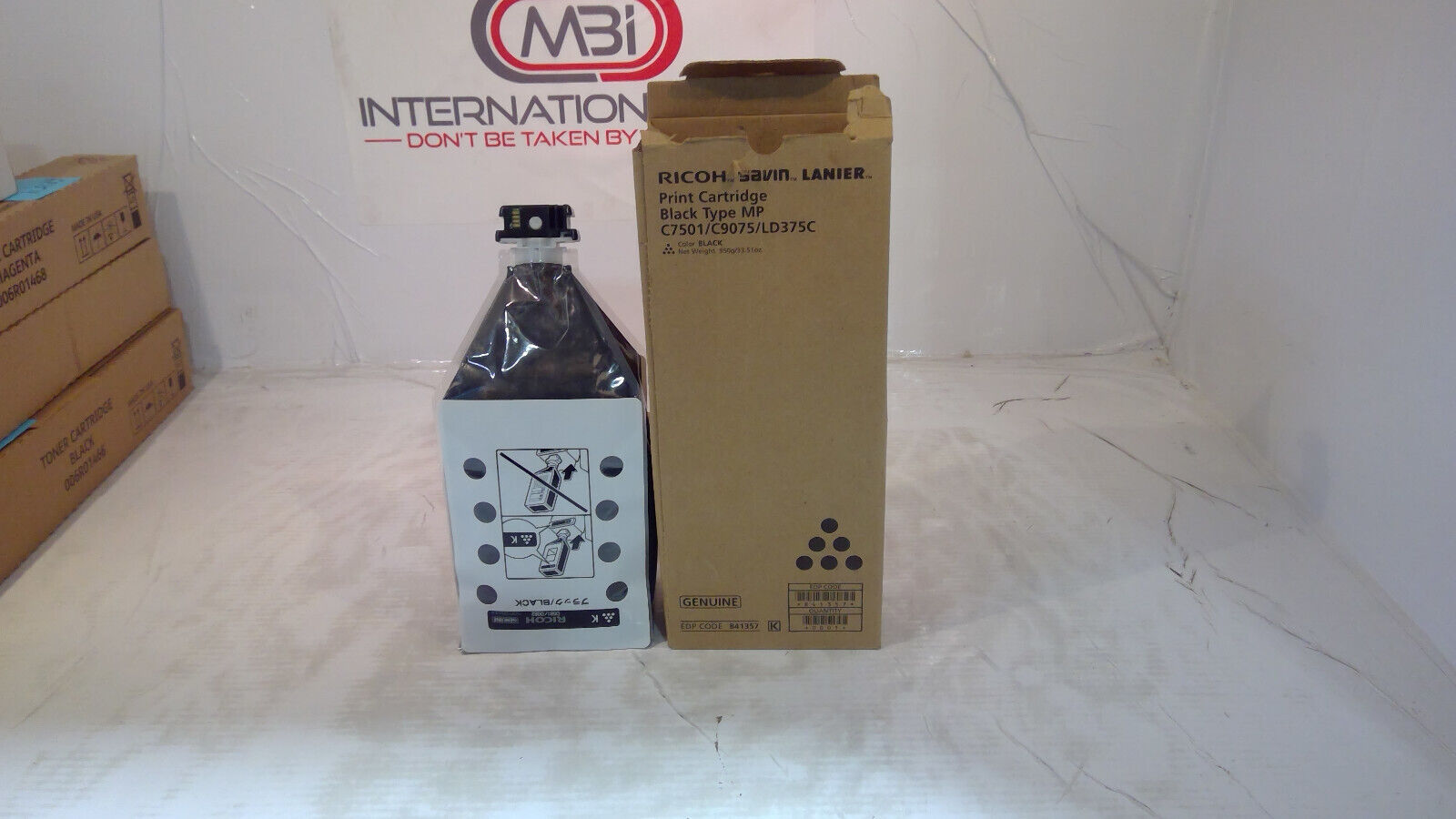 Genuine Ricoh Black MP C7501/LD375C Print Cartridge 841357