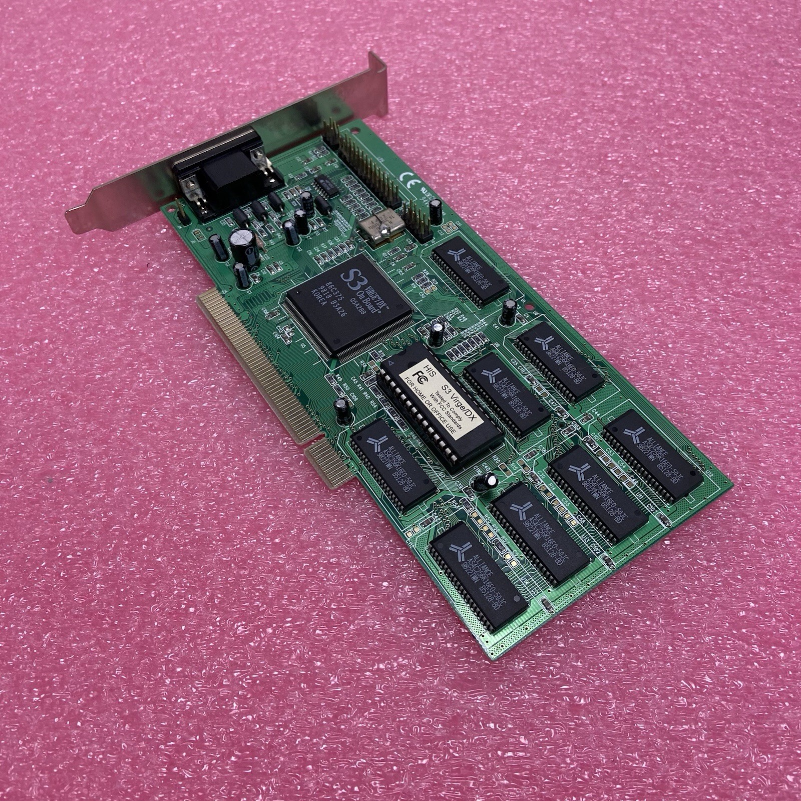S3 Virge/DX 86C375 PCI 4MB Graphics Card Tested
