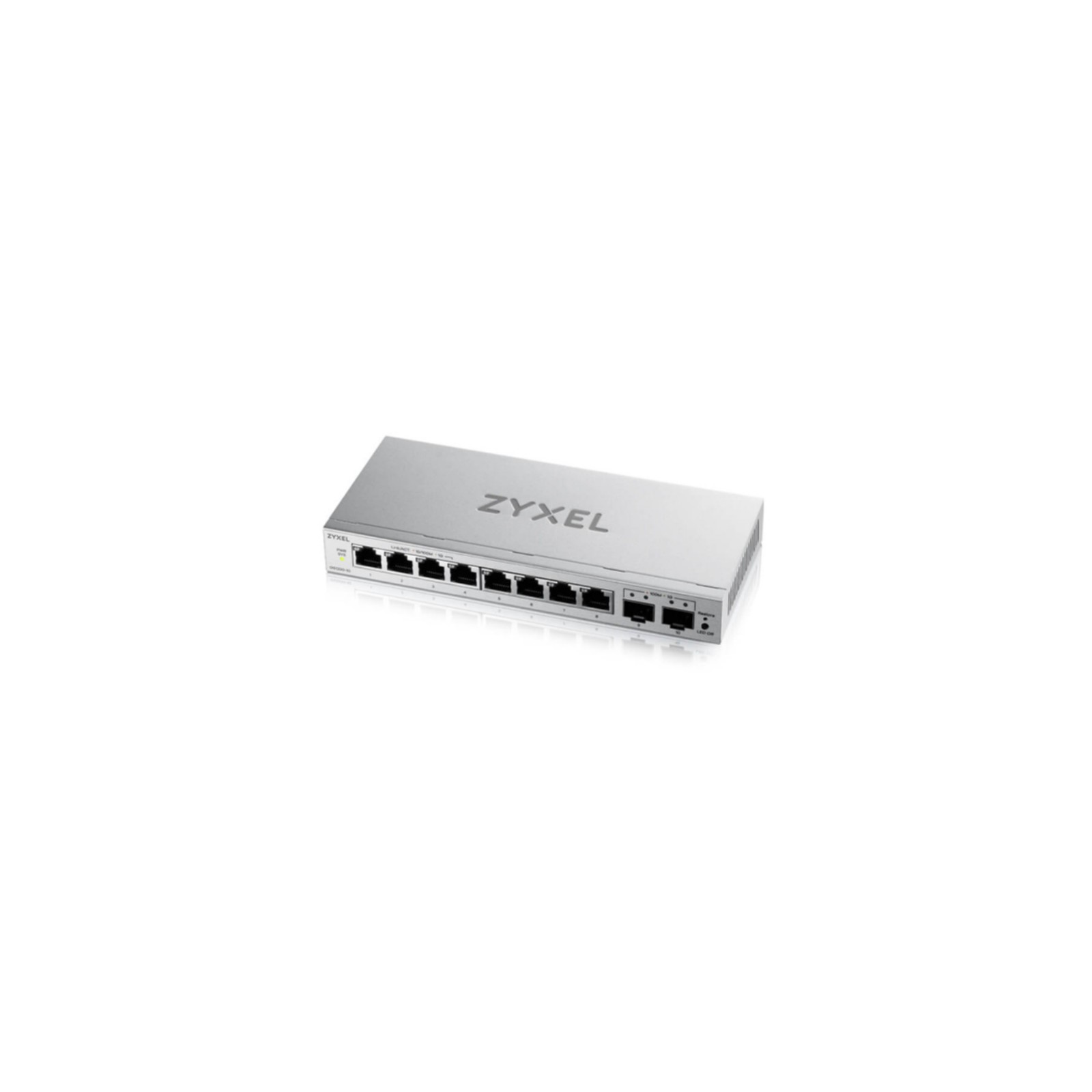 Zyxel 8-Port Gigabit Switch 2x SFP Web Managed VLAN GS1200-10V3