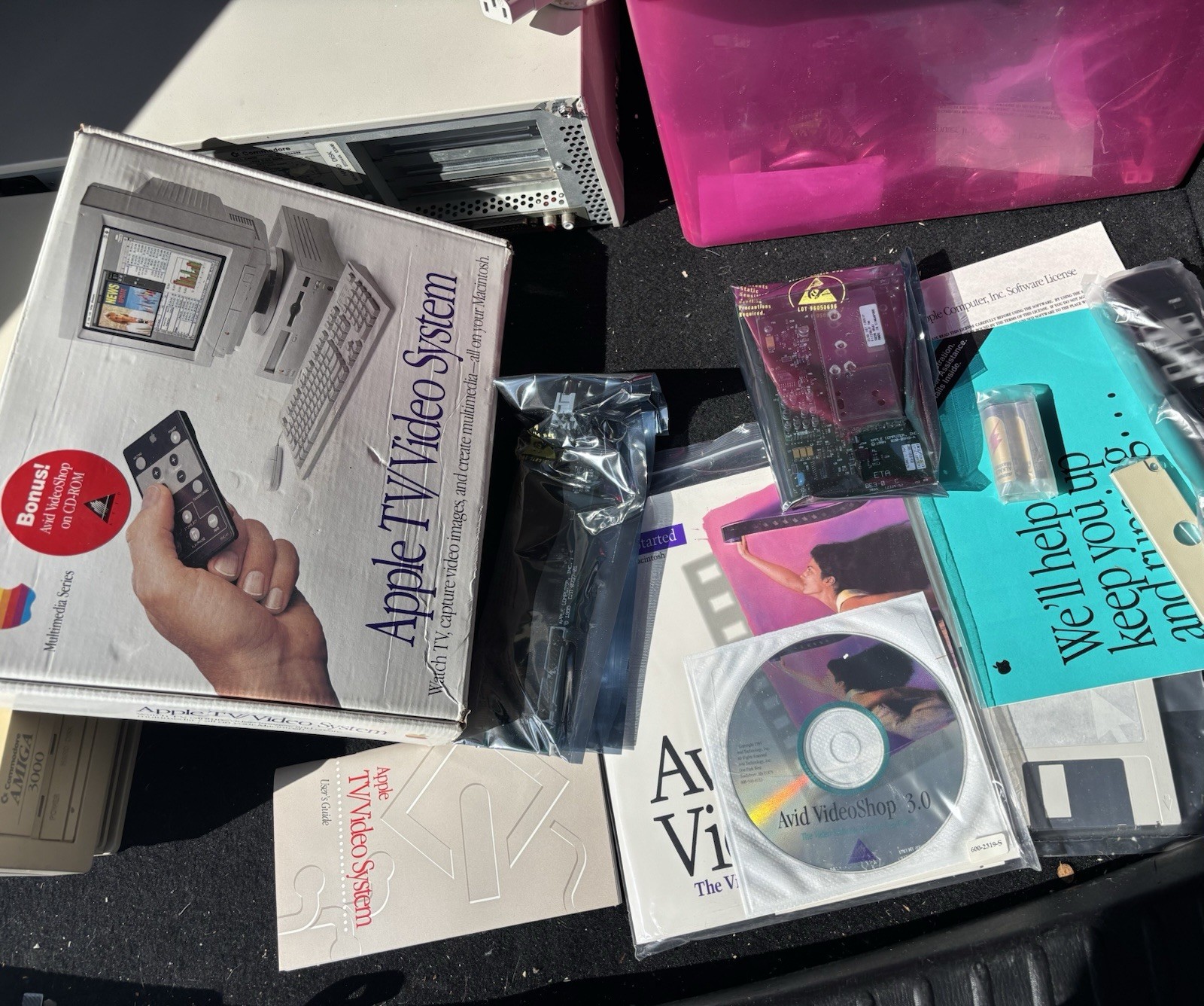Apple TV Video System C Power Macintosh Multimedia Vintage Open Box Complete
