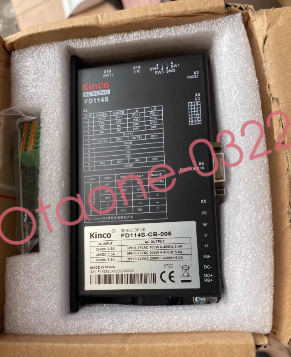 1PCS NEW Kinco FD114S-CA-000 Servo driver Fast delivery Via Fedex/DHL