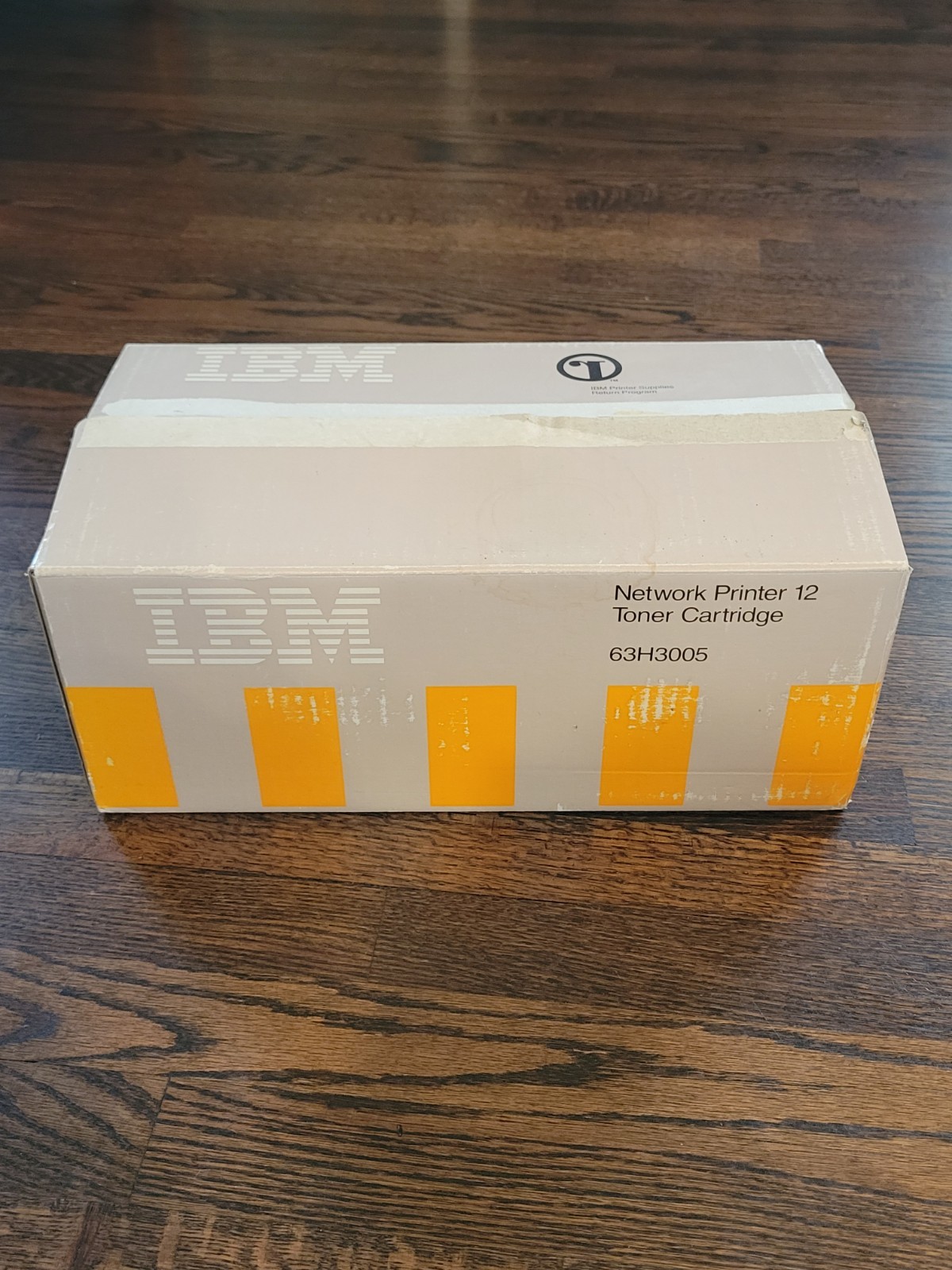 IBM Genuine OEM Network Printer 12 Toner Cartridge 63H3005 Printer Ink - NEW 