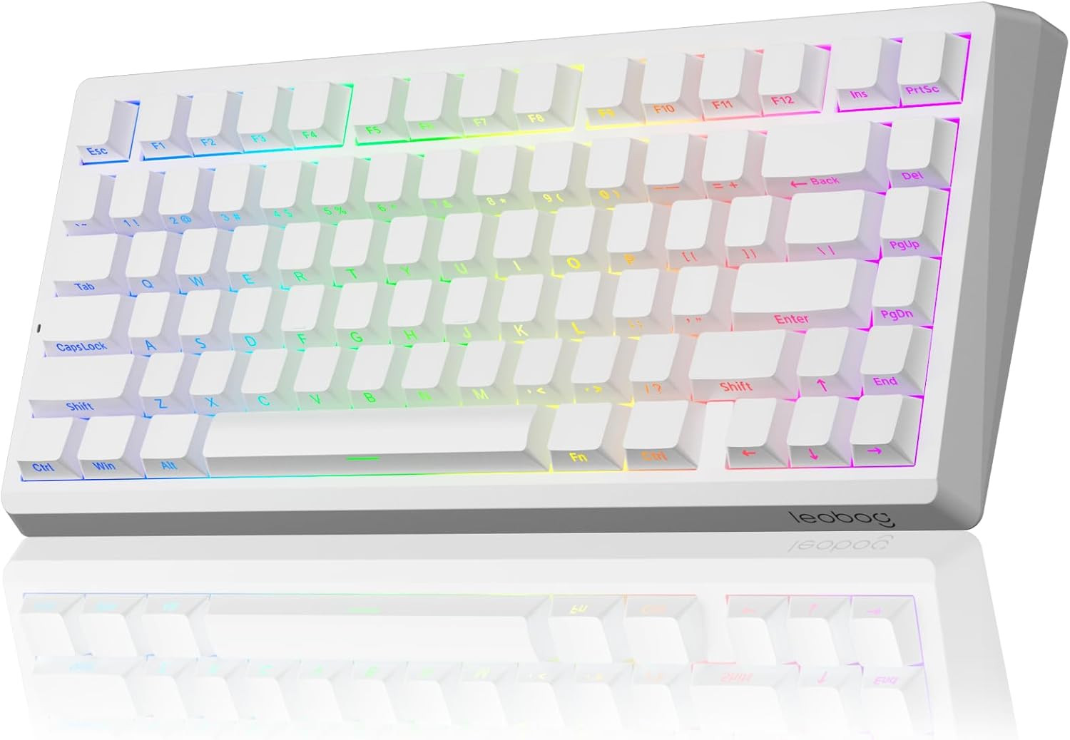 LEOBOG A80 RT Hall Effect Gaming Keyboard Wired, Rapid Trigger Magnetic Switch K