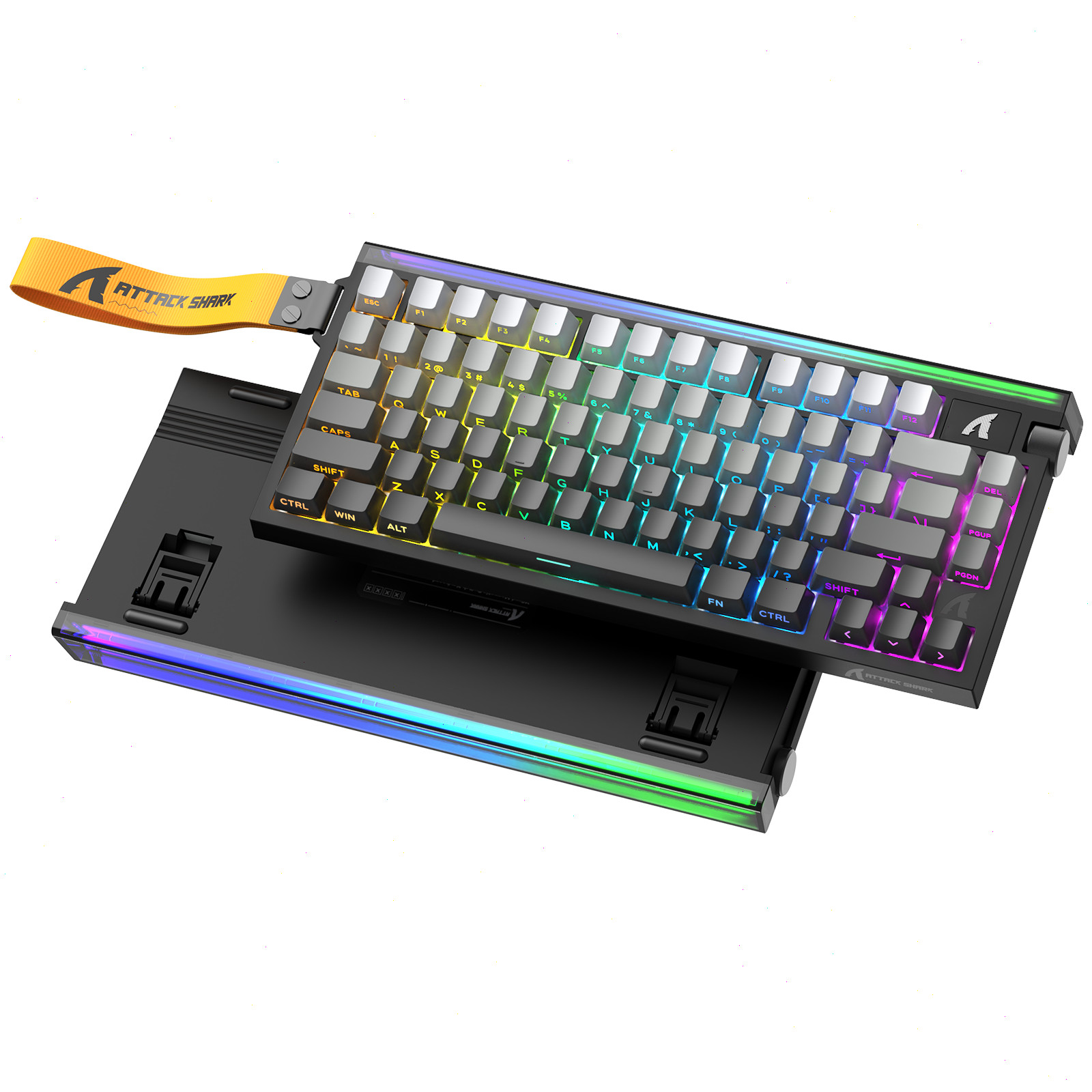 ATTACK SHARK R85 HE Rapid Trigger Keyboard Magnetic Switch with Custom Lightbox