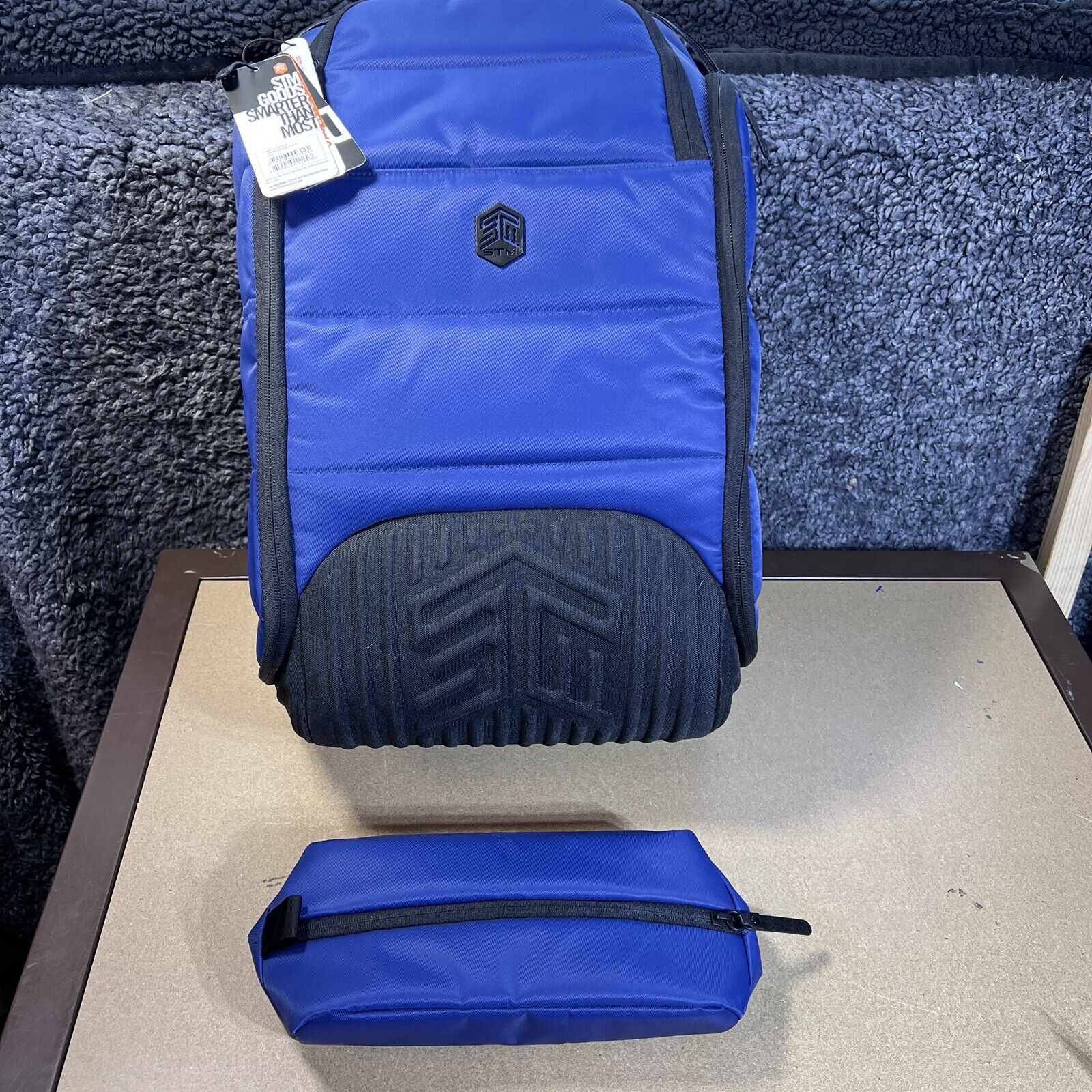 STM Goods Blue Dux backpack 30L Laptop/iPad/Camera Gear Carrying Case NWT