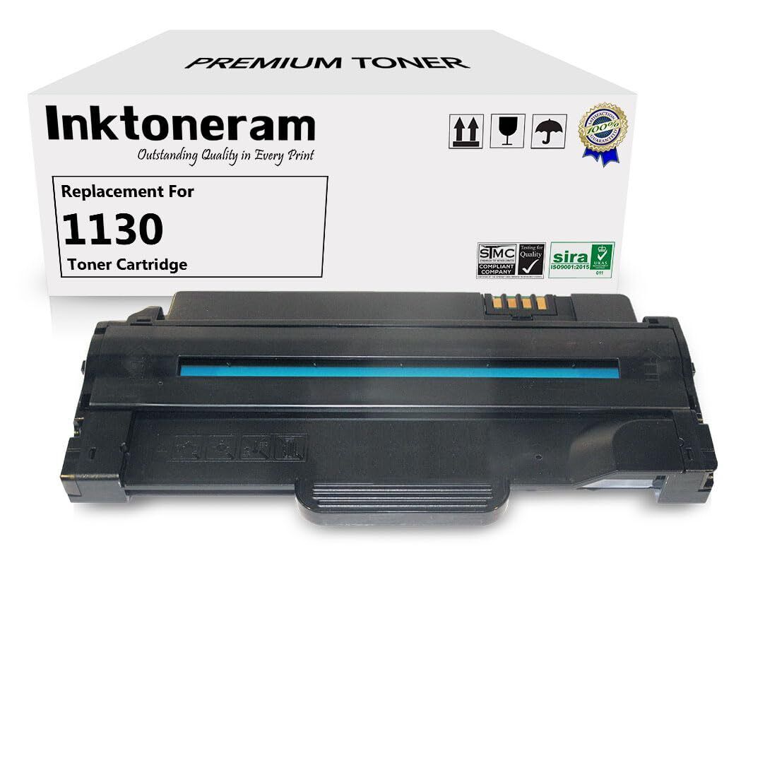 Compatible Toner Cartridge Replacement for Dell 1130 1130n 1133 1135n High Yi...