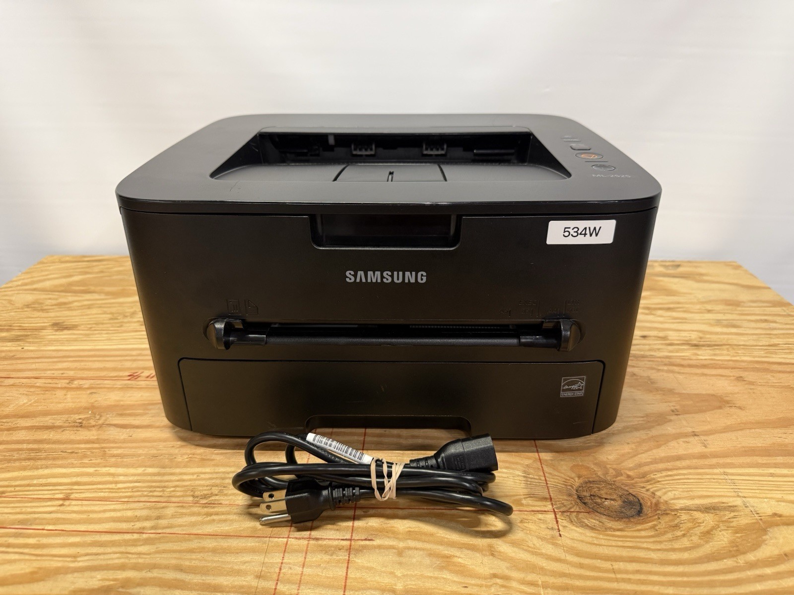 Samsung ML-2525 Workgroup Laser Printer Tested Page Count 395 (534W)