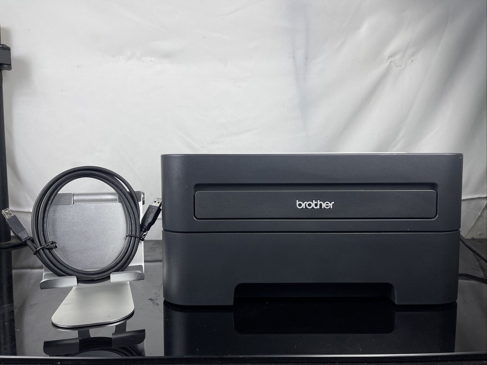 Brother HL-2230 Mono Laser Printer With USB Cable & Toner Page Count Only 2k