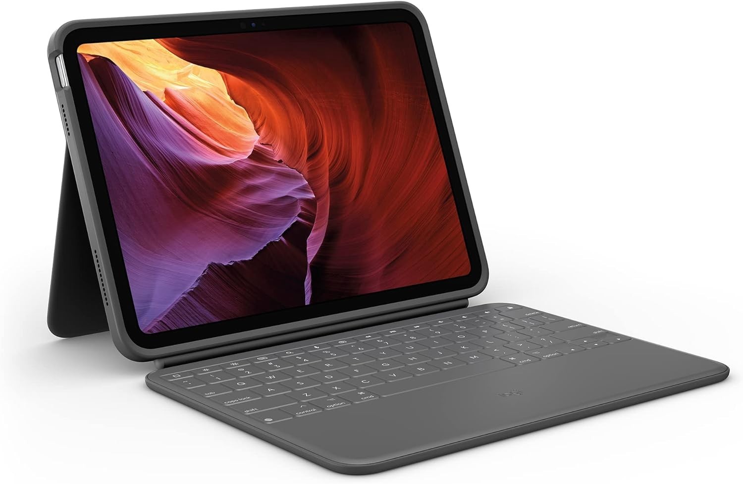 Logitech Rugged Folio iPad 10th Gen 10.9" Keyboard Case Graphite