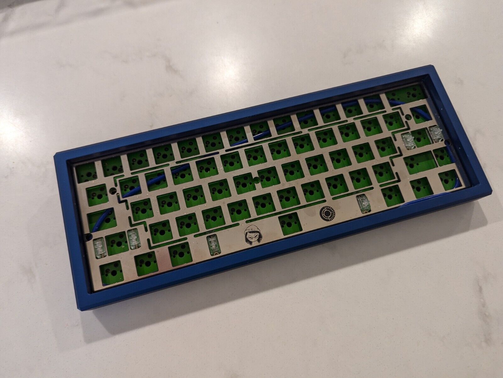 Wilba.tech Salvation custom mechanical aluminum keyboard - barebones