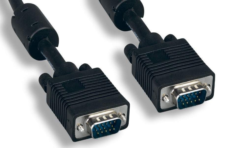 6FT SVGA Cable Monitor UL2919 HD15 Male to Male