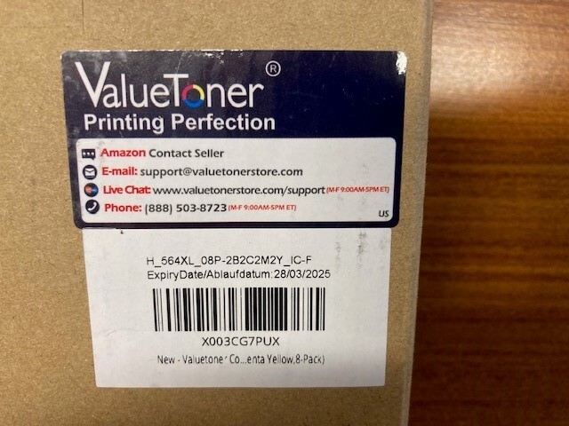 Valuetoner Ink Cartridge HP 564XL 564 XL Photosmart 7520 6520 5520 6525 Premium