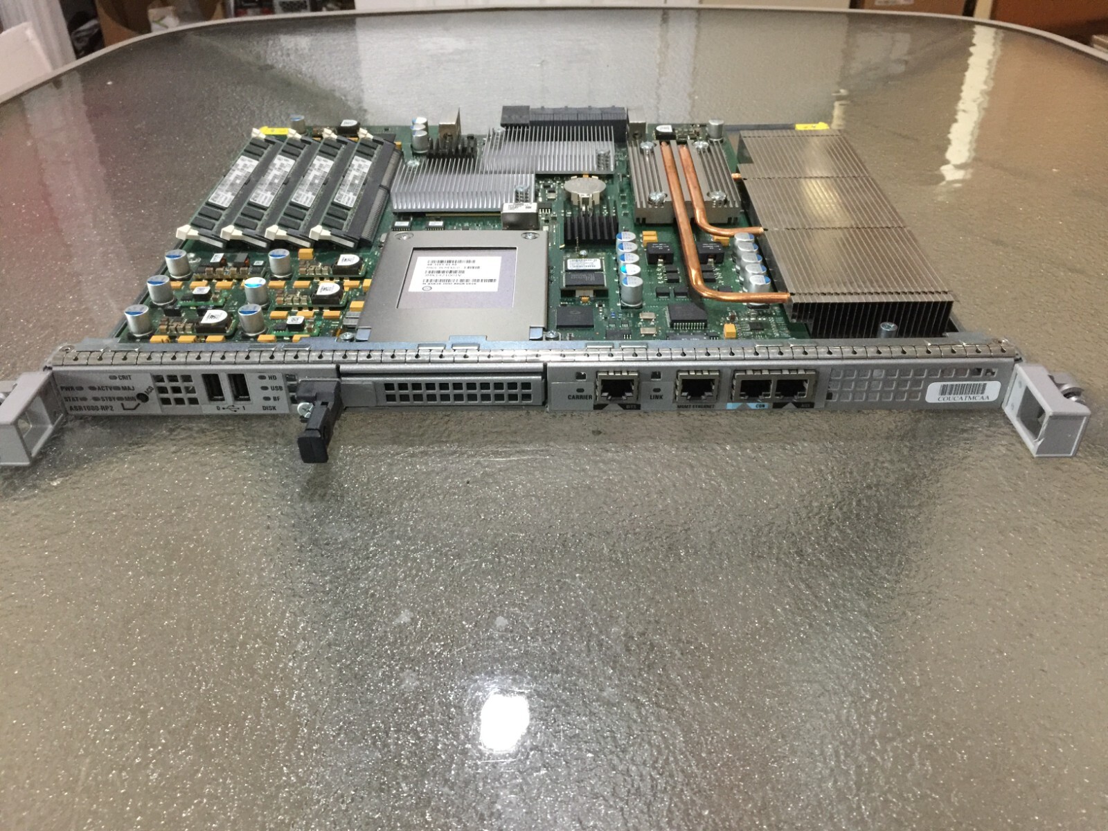 CISCO ASR1000-RP2 Route Processor ASR1000 RP2 Router 80GB HDD ASR1004 ASR1006