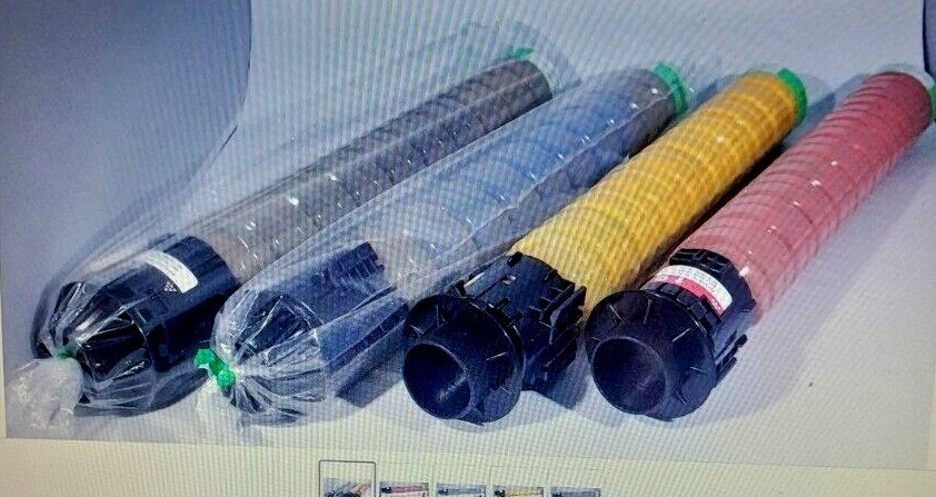 SET OF 4 NEW Toner Cartridges Generic For Ricoh MP C6003 C6004 C5503 C4504  CYMK