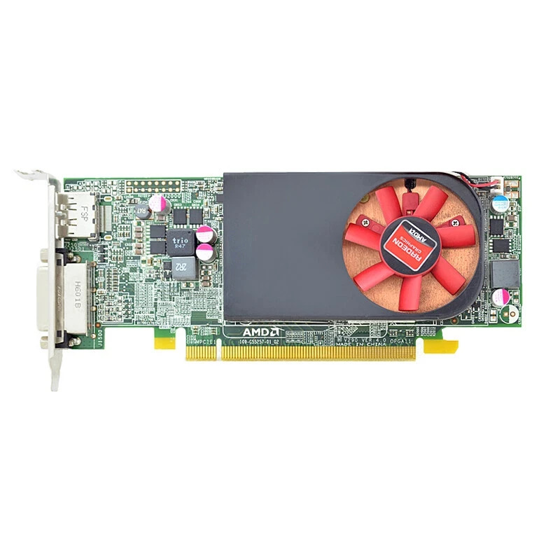AU SELLER AMD Radeon C552 R7 250 2GB PCIe x16 Win 10  GPU  DVI DP 0FDT1K -TESTED
