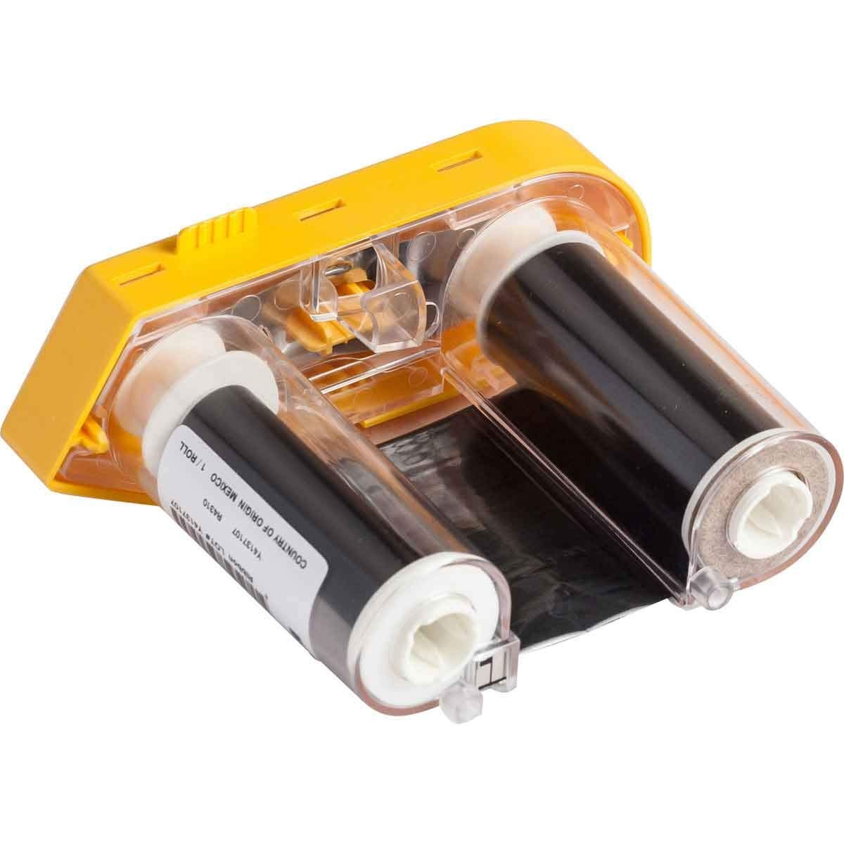 Brady R4300 Series Halogen Free Ribbon for M6 Printers, Black M61-R4310