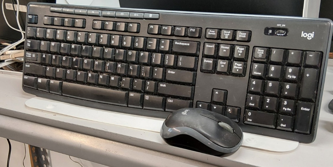 Logi Wireless Keyboard K270 And M185 Wireless Mouse