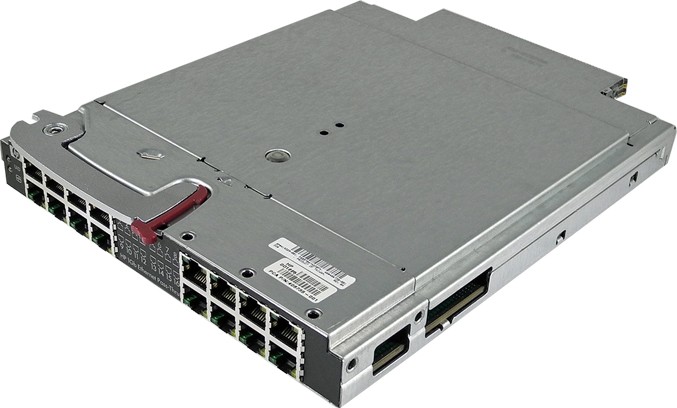 HP 406738-001 1GbE Pass-Thru Module SP# 419329-001 for c-Class BladeSystem