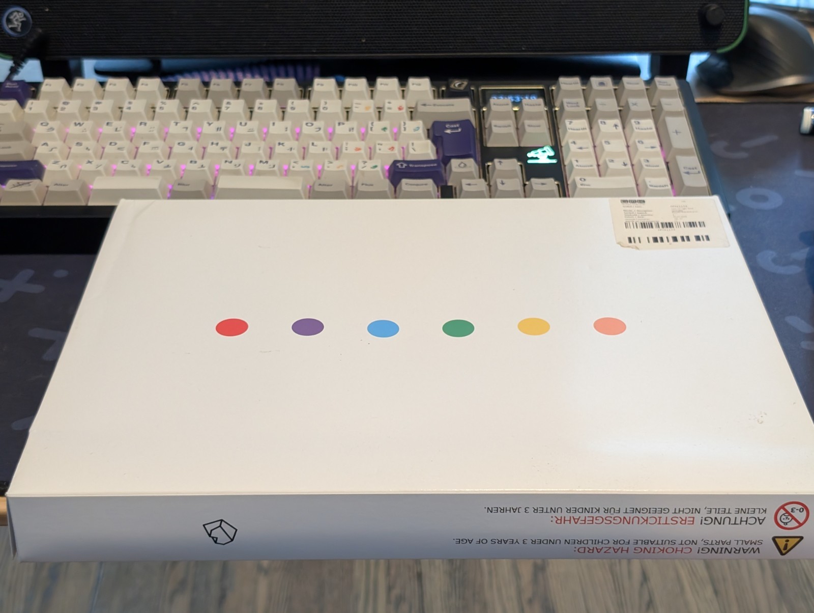 GMK Dots R2 Light Base Double Shot ABS Keycaps Mechanical Keyboard Low To No Use