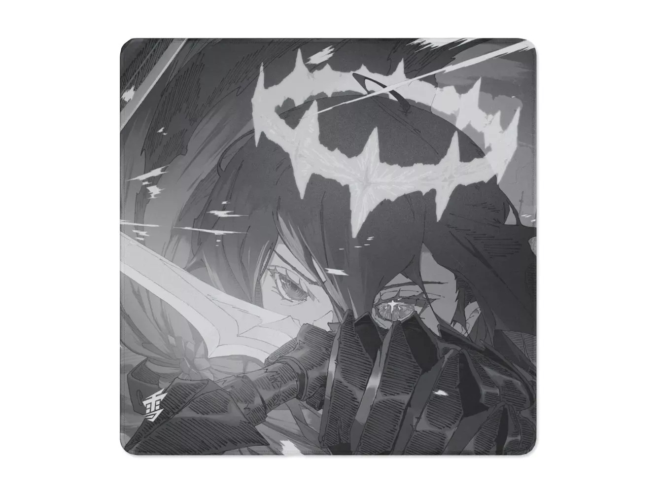 Yuki Aim MONOKURO Cloth Mousepad L 500x500mm Control Type New