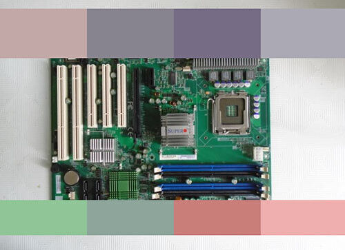 1pc used Supermicro industrial computer motherboard SUPER PDSGE REV:1.01