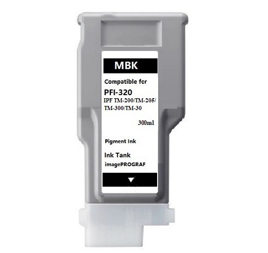 PFI-320 MBK Black Ink Tank Fit Canon iPF TM-200/205/250/255/300/305/350/TM-355