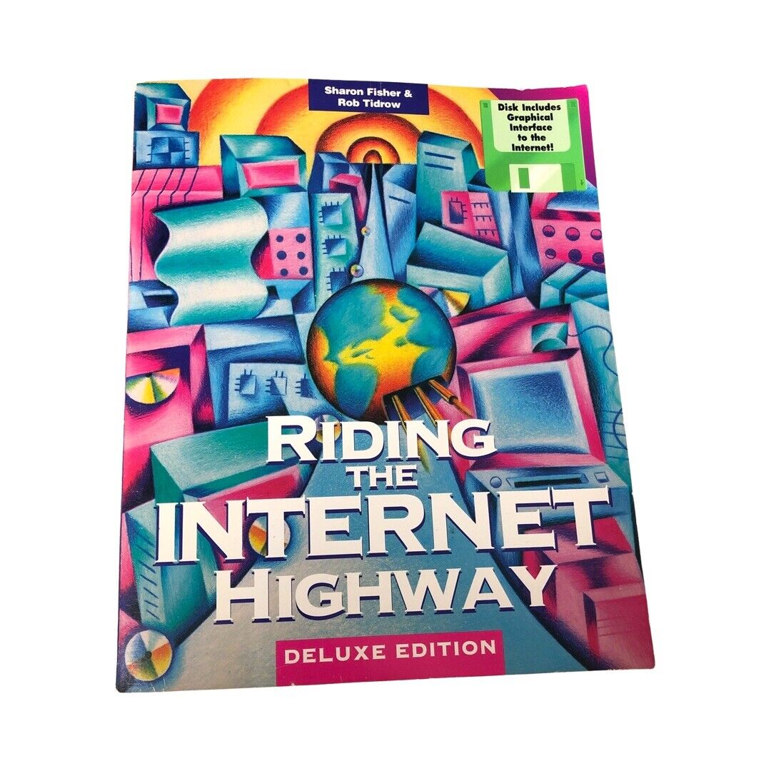 Riding The Internet Highway Vintage Software With Disk 1994 Sharon Fisher Tidrow
