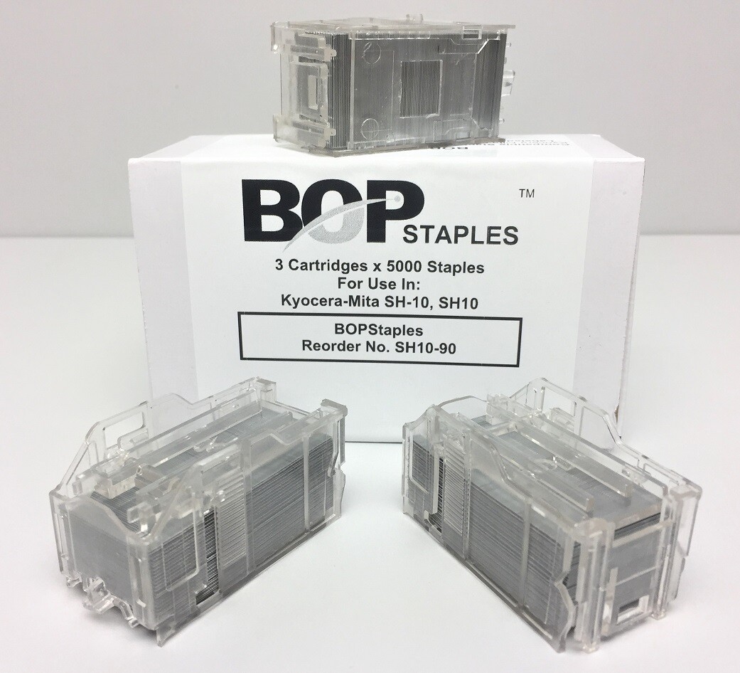 Compatible for Kyocera SH-10, SH10 (Staple Cartridge Refills - 3 Pack)