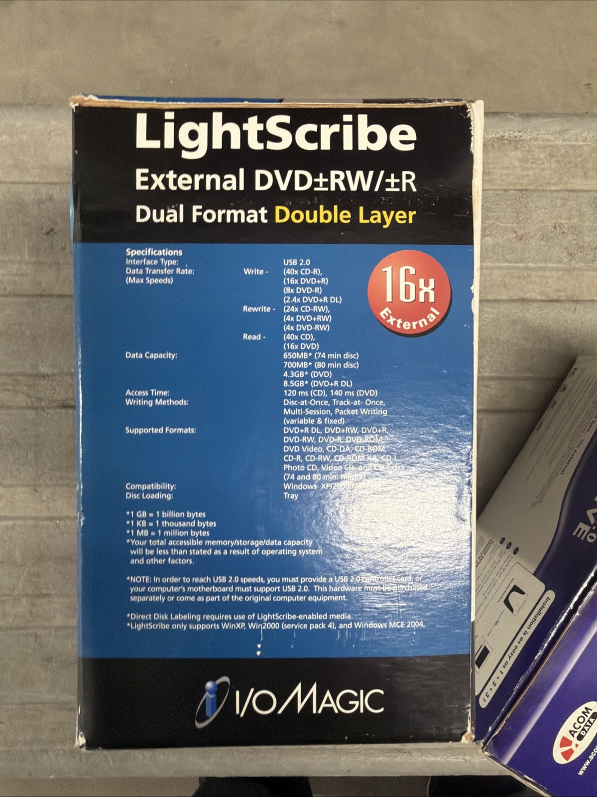 LightScribe Internal DVD + RW/+ R Burner CD Drive Writer NIB