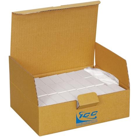 Surface mount box 2-port 25pk wh