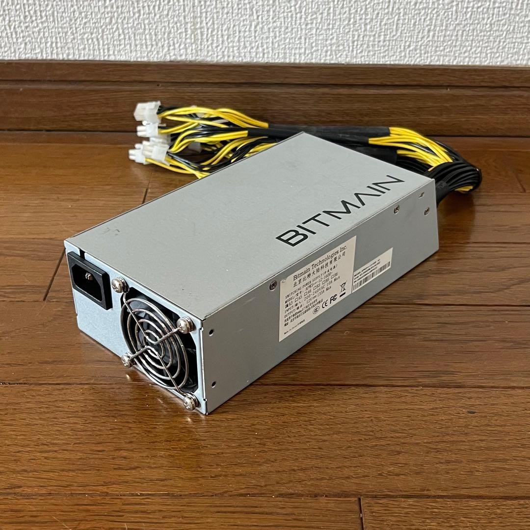 Bitmain APW3++-12-1600 1600W Power Supply Unit 12.15V DC 10x 6-Pin PCI-E