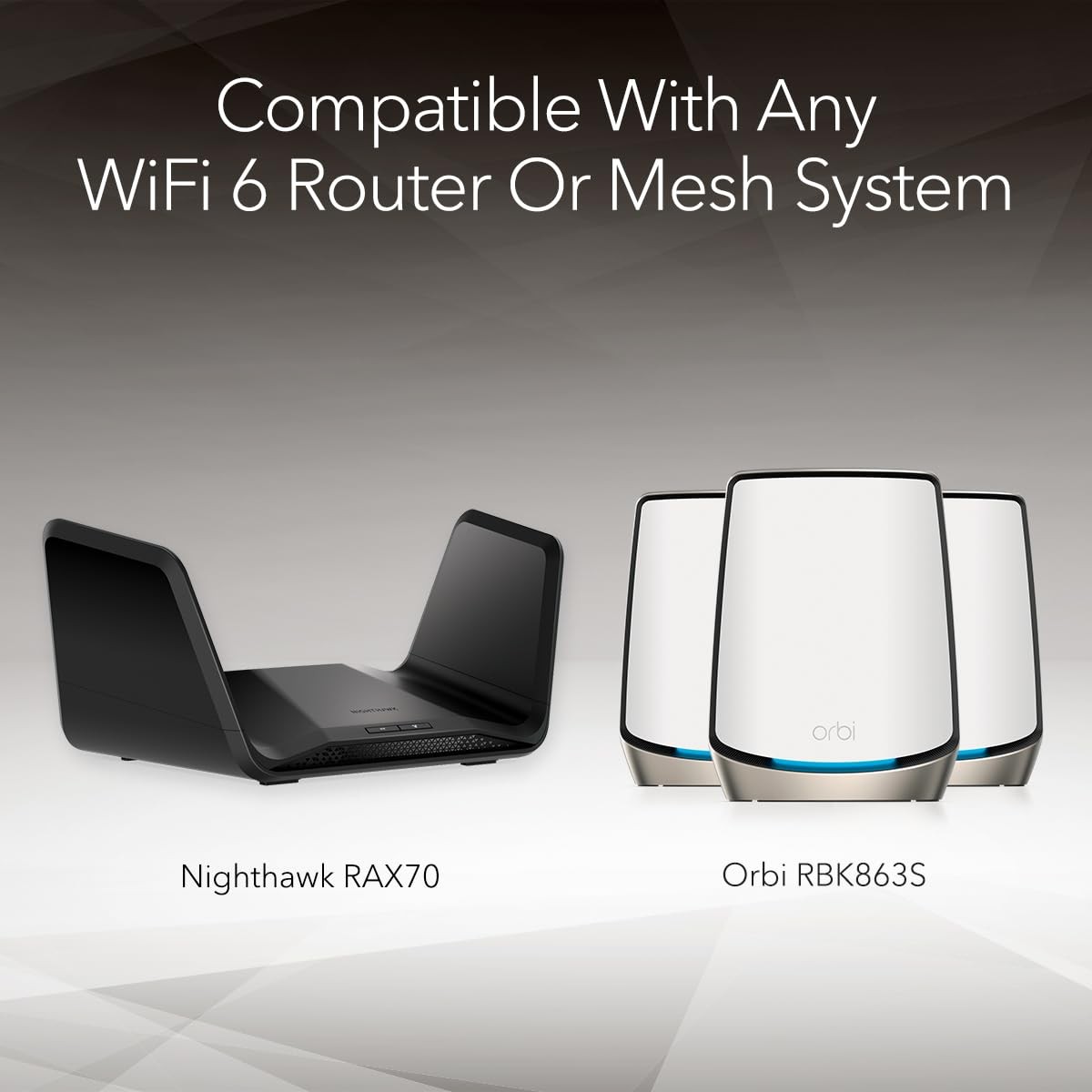 Netgear Nighthawk AX1800 Wi-Fi 6 USB 3.0 Adapter Dual-Band Black A7500-100PAS