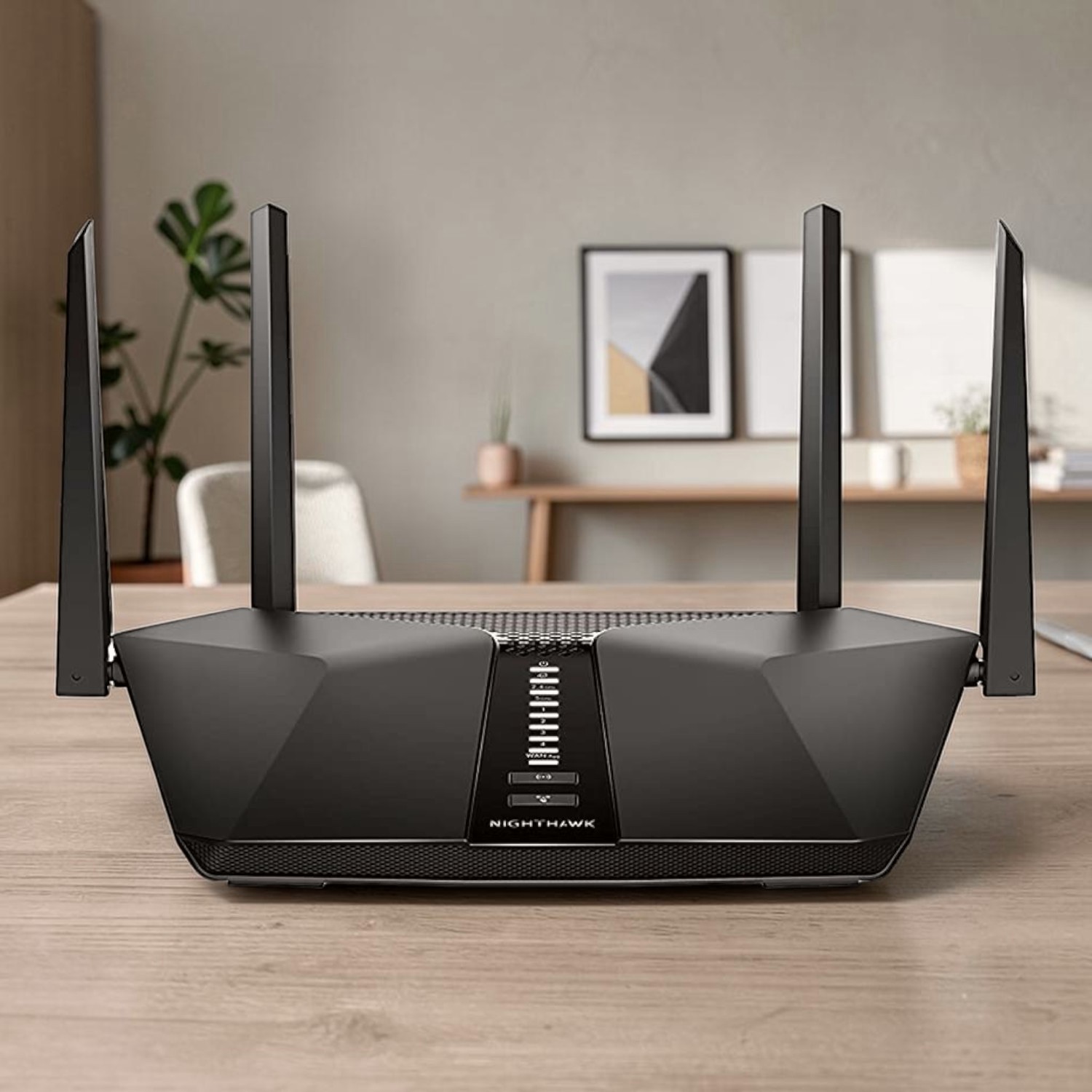 NETGEAR Nighthawk 6-Stream AX5400 WiFi 6 Router (RAX50) Dual Band - Black